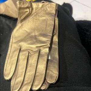 Elegant Gold Women's Gloves
